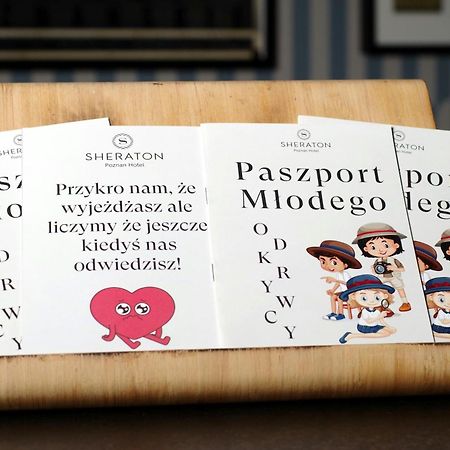 Sheraton Poznan Hotel Bagian luar foto Passport of a Young Citizen